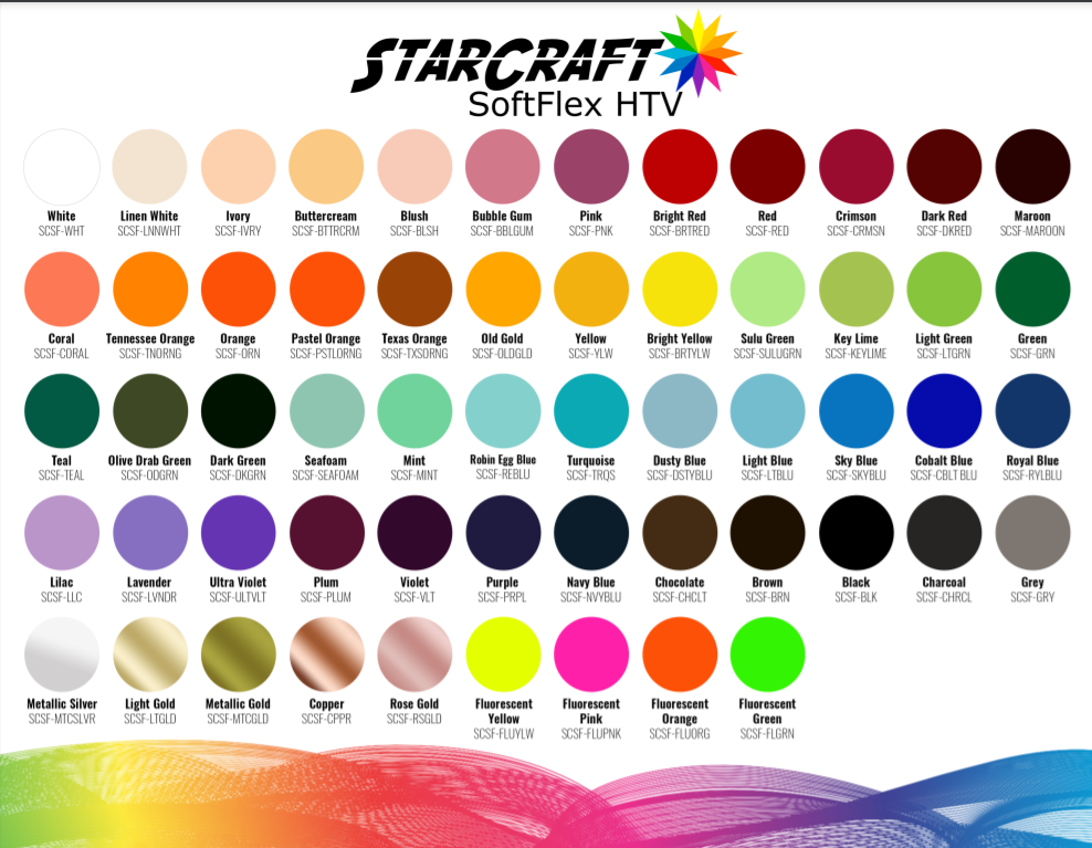 Starcraft Magic Adhesive Vinyl Color Chart • Starcraft Vinyl Color Chart •  Starcraft Magic Adhesive Color Chart • Starcraft Color Chart