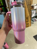40 Ounce OMBRE Holographic Sublimation Tumblers