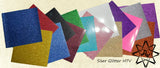 Siser Glitter Heat Transfer Vinyl (HTV) - SHEETS - CLEARANCE