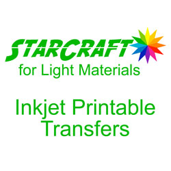 InkJet Printable Vinyl for Light Materials (10-Pack 8.5”x11” Sheets)
