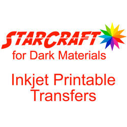 InkJet Printable Vinyl for Dark Materials (10-Pack 8.5”x11” sheets)