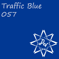 057 Traffic Blue Adhesive Vinyl