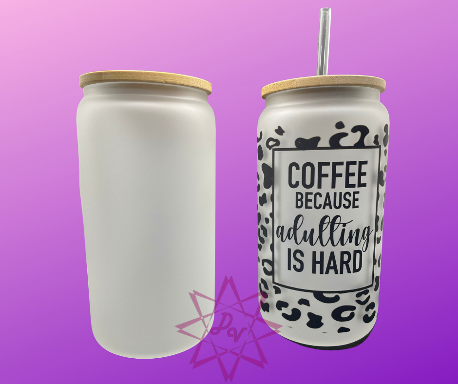 Wednesday's Window 20 oz Sublimation Glass Tumbler – GraceJeanne